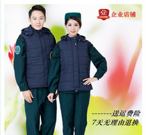 Nightingale nurse cotton coat quilted jacket down jacket short mens and womens waistcoat first aid thickened winter clothes new