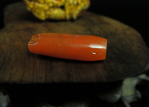 Tibet Old South Red Agate Pearl Persimmon Red Guanzhu 100 Years of Inheritance Treasures Ancient Pearl