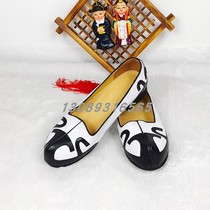 Korean traditional hanbok hook shoes Adult hanbok flower shoes