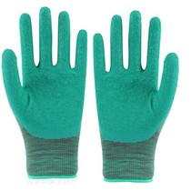 Lifting 389 latex wrinkled gloves 13 needle polyester latex coating wear resistant and slip building handling