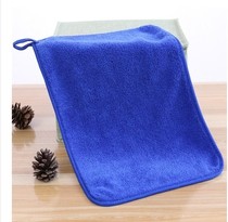 Coral fluff water absorption square towel thicker than clean cotton rag floor towel wiped cars hook batch