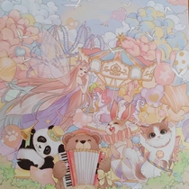 Amusement park gift box candy home net red water-based tear-off nail polish 7ml single bottle optional