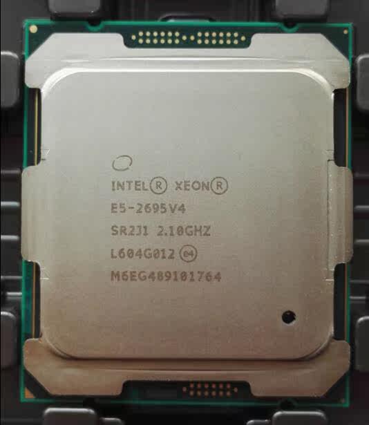 intel e5 2695 v4 2.1g 18核36线程 正式版cpu 支持x10dai x10dri