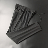 微弹科技面料 口袋网纱拼接设计男士休闲裤