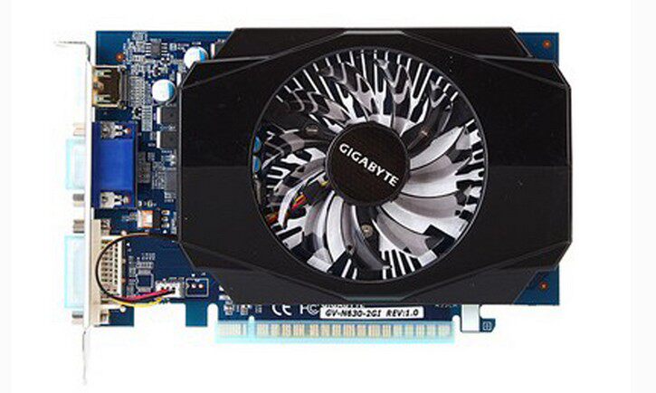 技嘉gigabyte n630-2gi gt630 gt240 430 440 n730 静音 显卡风扇