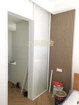 Custom set to make extremely simple suspension rail mobile door two-way damping OPK suspension buffer push Ramen side loading single slapped door