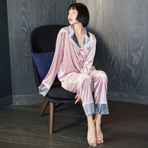 Couples pajamas womens autumn and winter long sleeve gold velvet suit thick size mens pajamas can be worn outside Spring and Autumn home clothes