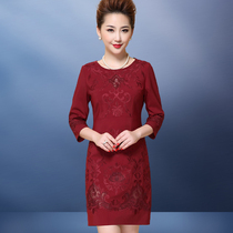 Mother-in-law noble wedding mother-in-law wedding dress Spring and Autumn 2021 new dress Xi mother-in-law wedding dress