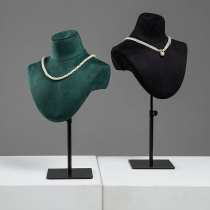 Neck Model Neck Necklace Show Shelf Portrait Jewelry Display Props Shop Window Display Pendulum containing shelf customizable