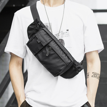 New trend waist bag mens small backpack lightweight waterproof chest bag single shoulder messenger bag sports riding diagonal difference bag