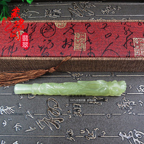 Mens supplies Xiu jade-head cigarette holder jade cigarette holder sends the father to give the gift and the play piece