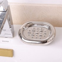 304 Stainless Steel Soap Box Soap Box Creative Drain Bathroom Toilet Handmade Soap Rack Toilet Soap Rack