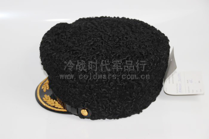 俄罗斯军帽 原厂全新 俄海军将官羔羊皮帕帕哈皮帽 普