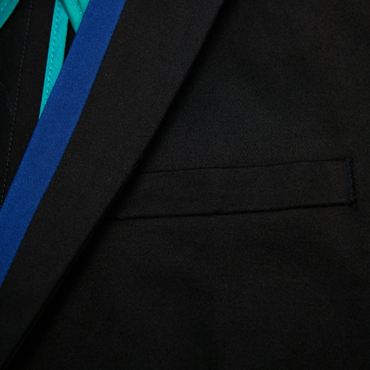 美特斯邦威2015秋装新款男潮时尚百搭撞色西装吊牌价449元