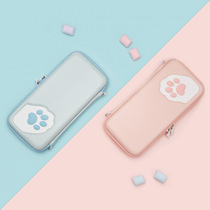 I really want to switch cat claw CP storage bag NS storage box set silicone hard shell bag cute soft cute game accessories
