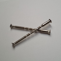 Economical practical pair of knocks screw-to-fit bolts adjustable length 4mm Double head screws screws