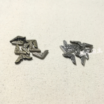 X-1 inside page photo album press corner handmade photo album accessories inside empty 2 2mm hand Account Book metal corner protection corner