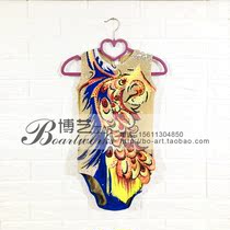 Boyi professional tailor-made rhythmic gymnastics clothing Childrens adult rhythmic gymnastics competition performance skirt G1273