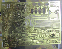 (Garfield model) 1 700 Japan Daidian light cruiser etching sheet CN7001501 with Qingdao Society