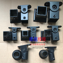 Wrought iron staircase column handrail guard railing indoor and outdoor living room bay window assembly activity shaking head base accessories