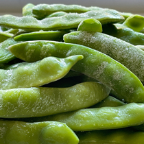 Northeast frozen oil beans fresh boiling pot rotten September green wide noodles beans seasonal vegetables 2kg 4kg 8kg