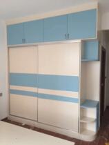 All houses customized whole furniture wardrobe kitchen cabinet Guangzhou physical - store splint density plate solid wood stainless steel deposit