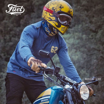 (FUEL) Out of print Spain imported retro spring and summer cycling jersey long-sleeved cotton T-shirt