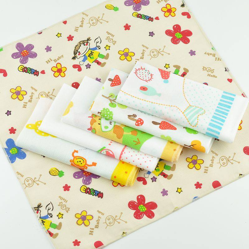 儿童卡通手帕手绢全棉幼儿园口水巾纯棉吸水卡哇伊小手绢_7折现价2.