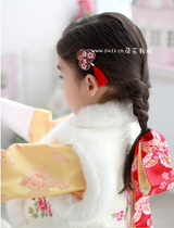 South Koreas original imported childrens headwear stage performance headwear side card haircut with side card H-P02414