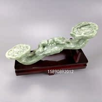 Natural Guizhou Cui Wangcai Ruyi Fu in front of your life Ruyi living room Feng Shui ornaments