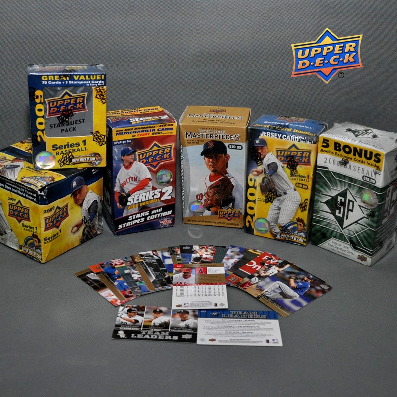 UPPER DECK Baseball Star Card Collection Major League Baseball Box Card Set Signed 2009