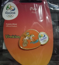 2016 Brazil Rio Olympic Games badge mascot competition event badge Three-day equestrian badge