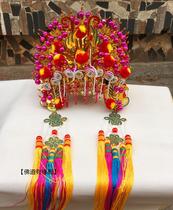 Bronze Leather Pure Bronze Statue of the Bronze Statue of the Princess Mother of the Bronze Statue of the Canopy Xia Cape temple Mazu Mazu Ladys hat can be ordered to be made