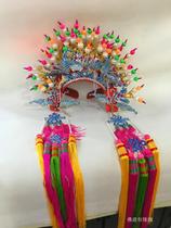 Five crested crown bridal crown bridal bridesmaids bridesmaids The Fengguan Feng Guanxia has been set to be a variety of theocquets Buddhism