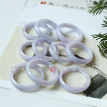 (Soft dream) Fuya true love natural Jade A goods jade bracelet violet jade bracelet (53-61mm) 20