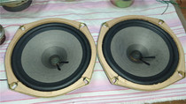 Second-hand dismantling machine old Zhejiang 6 5 inch full-frequency horn YD158-2a a pair of Zhejiang Jiashan electric sound total length