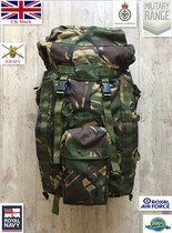 British PLCE backpack Pergen S95 DPM camouflage woodland backpack 90 liters aluminum alloy back