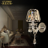 欧式壁灯高档水晶壁灯客厅壁灯创意卧室壁灯