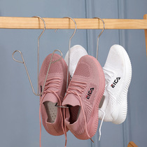 Stainless Steel Drying Rack Plastic Creative Balcony Sunning Shoes Windproof Hung Shoes Bag hooks heterosexual clothing Hook Shelf