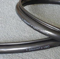 Hand-operated cable with wire rope cable button box cable 20*1 square