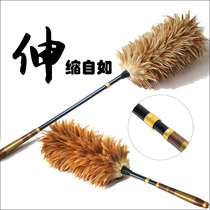 Wus duster square feather duster Household retractable dust duster car dust dust sweeping does not lose hair Feather duster retractable