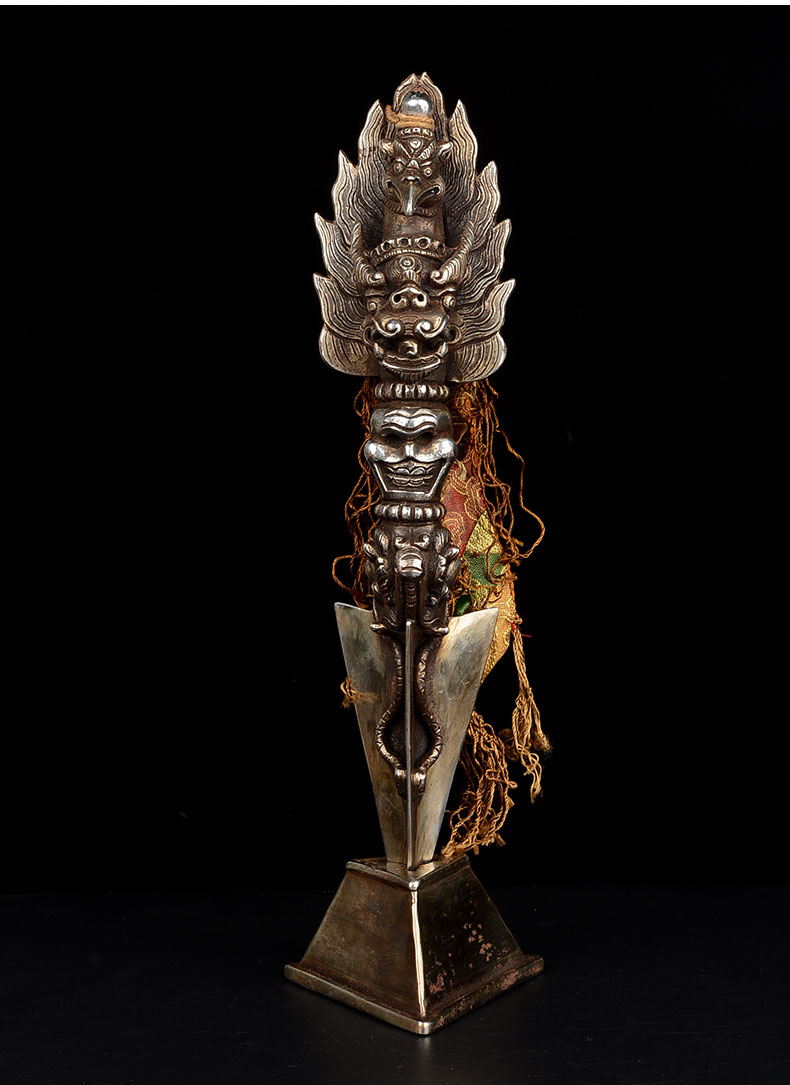 佛缘汇 尼泊尔手工秽迹金刚橛金刚杵藏传佛教密宗供具摆件