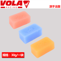 Snow Power French VOLA single and double board universal snowboard acceleration wax maintenance wax Plate wax Snow wax