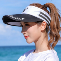 Cap children summer sky top sunscreen sunscreen big along the hat cover 100 hitch against UV rays out of the beach women sunhats