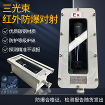 Three-beam infrared explosion-proof anti-shooting carbon steel anti-theft alarm underground pipe gallery warehouse explosion-proof detector