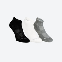Socks sports socks male and female middle helps cotton socks (3 double) comfortable and warm and breathable sweat MSTS
