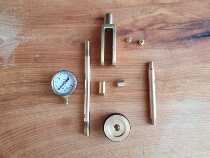 La Pavoni La Pavani LP-016 coffee sensor brass piston pressure gauge kit