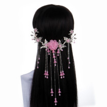 Princess Han Style Step Hairpins Ancient Clothing Flow Su Ancient Choreography Fashion Antique Ancient Headwear Lady Classical Hairpin