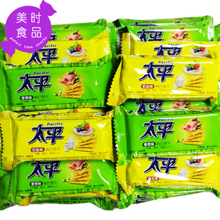 亿滋太平苏打饼干1500克梳打饼干香葱口味健康休闲零食特价批包邮
