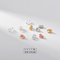Manufacturer direct sales s925 pure silver accessories earplug earplug earrings earrings headphone earthen wall male and female accessories handmade